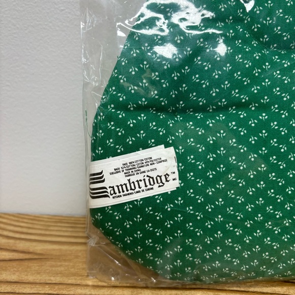 1993 Cambridge Holiday Trimmings Christmas Teddy Bear Note Pad Pot Holder - Picture 5 of 7